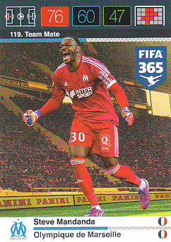 Steve Mandanda Olympique Marseille 2015 FIFA 365 #119